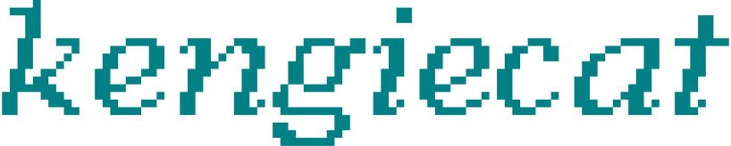 kengiecat kengiecat text logo